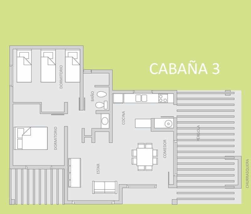 Plano cabaña 3
