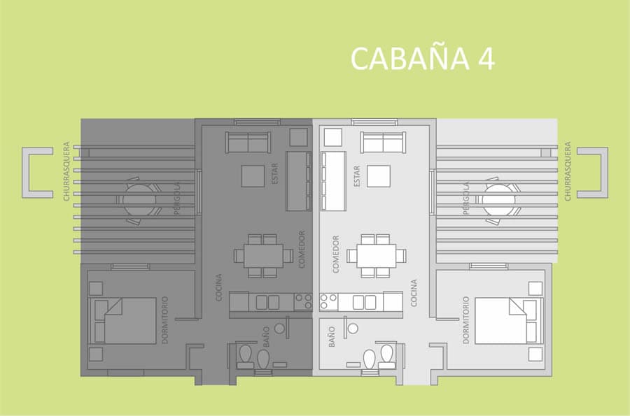 Plano cabaña 4