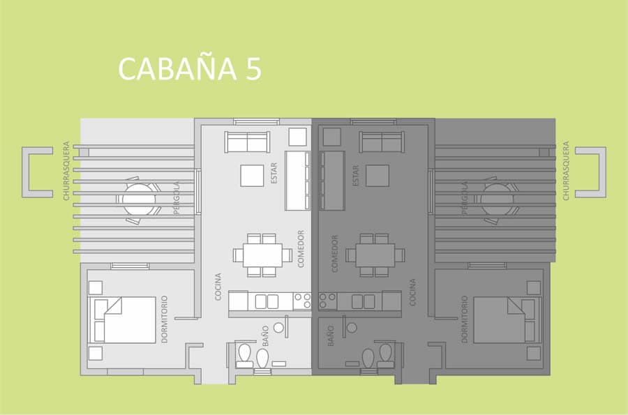 Plano cabaña 5